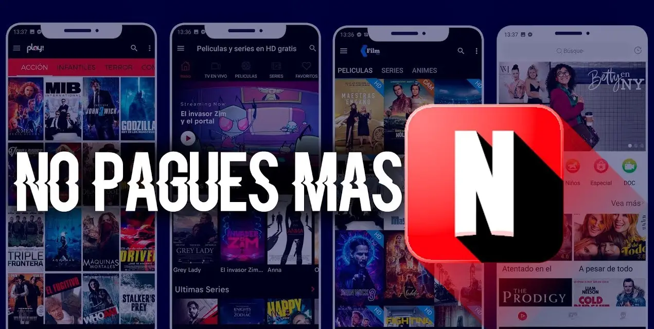 Mejores aplicaciones para ver peliculas 2020 JuegosDroid